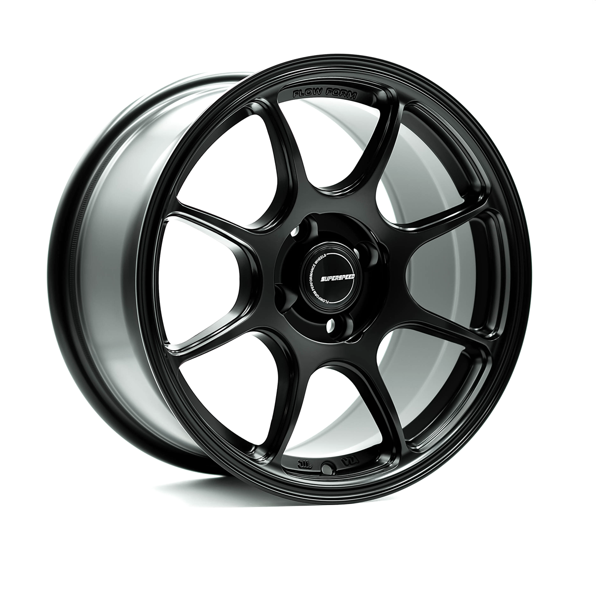 SUPERSPEED RF03RR Matt Black 15x8 +36 4x100 73.1