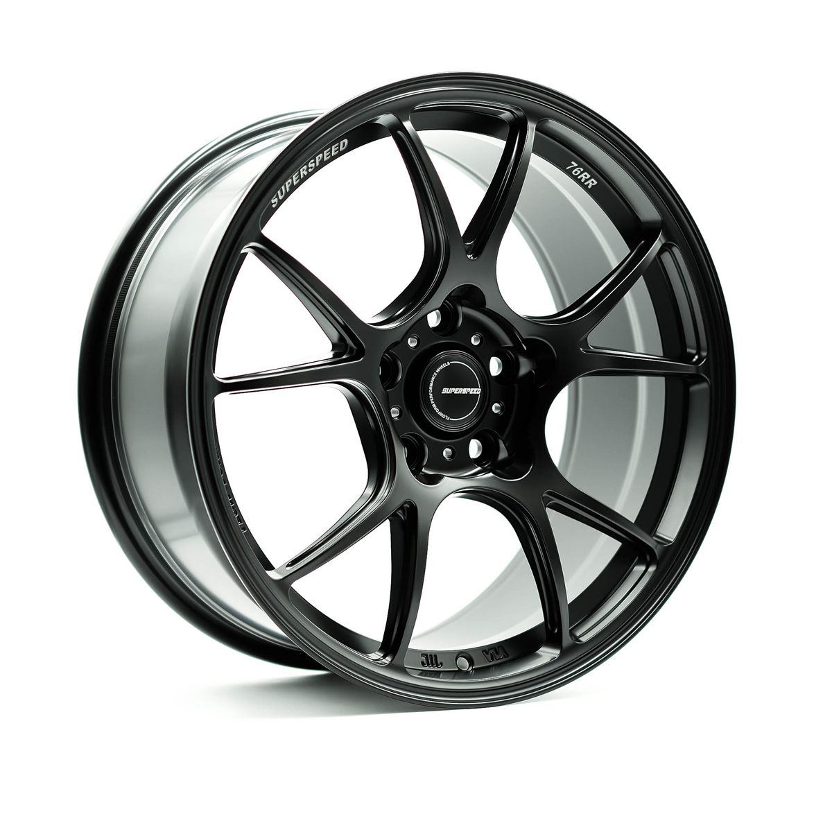 SUPERSPEED 76RR Matt Black 18x8.5 +35 5x100 73.1