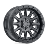 Black Rhino Hard Alloys DUGGER Gun Black W/ Black Rock Guard 20x9 +10 6X135 87.1
