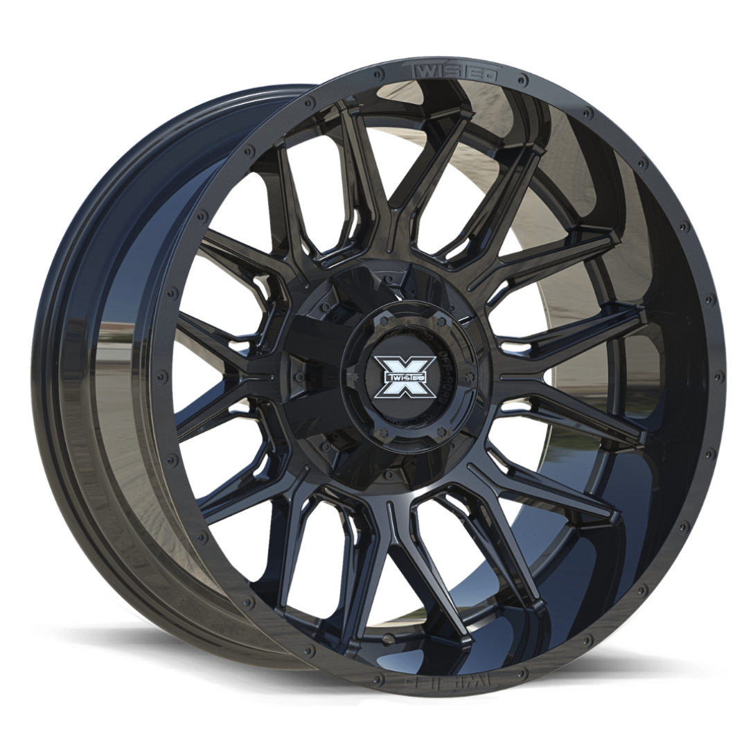 TWISTED OFF-ROAD TW1 Gloss Black 22x10 -18 5x127/5x139.7 0