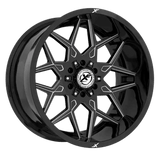 XF OFFROAD XF-238 Gloss Black Milled 20x10 -12 8x165.1/8x170 125.2