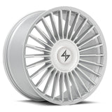 SENTALI LUXX ROYALE Brushed Silver 24x10 +30 5x127/5x120 74.1
