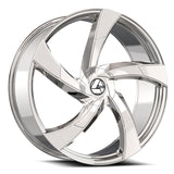 AZARA AZA-524 Nano Chrome 18x8 +35 5x112/5x114.3 74.1