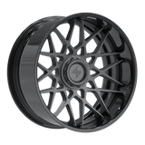 SENTALI BARREL FORGED XTREME BFX5 Gloss Black Lip / Gun Metal Centre 22x10 -24 8x165.1/8x170 125.2