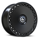 SENTALI LUXX CORAL REEF Gloss Black 22x9 +30 5x112/5x114.3 73.1