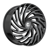 AZARA AZA-536 Gloss Black 20x8.5 +35 5x112/5x114.3 74.1