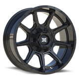 TWISTED OFF-ROAD TW2 Gloss Black 22x12 -44 6x135/6x139.7 0
