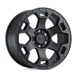 Black Rhino Hard Alloys GAUNTLET Semi Gloss Black W/ Gunmetal Bolts 18x9 +12 6X139.7 112.1