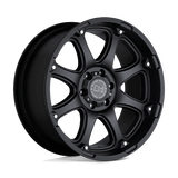 Black Rhino Hard Alloys GLAMIS Matte Black 20x9 +12 5X150 110.1