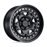 Black Rhino Hard Alloys GRANGE Matte Black W/ Machined Tint Ring 17x8.5 +0 5X139.7 78.1