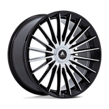 Asanti Black AB048 VICEROY Gloss Black W/ Machined Face 22x10.5 +38 5X112/5X120 72.56