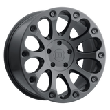 Level 8 IMPACT Matte Black 15x8 -24 5X127 71.5