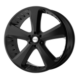American Racing Vintage VN870 CIRCUIT Satin Black 20x9 +30 5X150 110.5