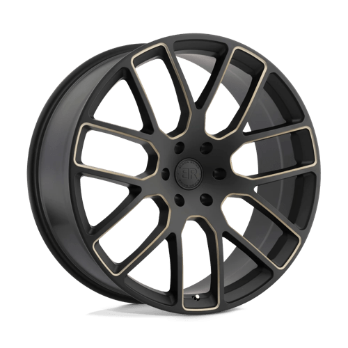 Black Rhino Hard Alloys KUNENE Matte Black W/ Dark Tint Milled Spokes 24x10 +30 5X150 110