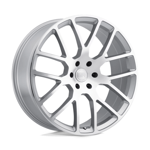 Black Rhino Hard Alloys KUNENE Silver W/ Mirror-Cut Face 22x9.5 +20 5X139.7 78.1