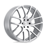 Black Rhino Hard Alloys KUNENE Silver W/ Mirror-Cut Face 22x9.5 +20 5X139.7 78.1