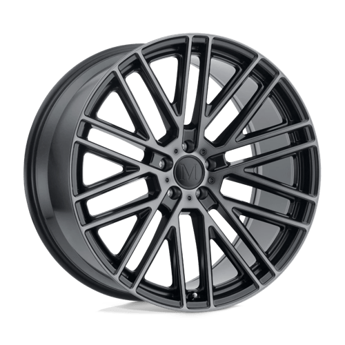 Mandrus MASCHE Semi Gloss Black W/ Mirror Cut Face 19x9.5 +30 5X112 66.56