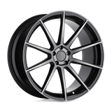 Mandrus KLASS Gloss Gunmetal W/ Machined Tinted Face 19x9.5 +49 5X112 66.56