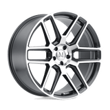 Mandrus OTTO Gunmetal W/ Mirror Cut Face 18x9.5 +35 5X112 66.56