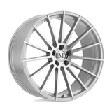 Mandrus STIRLING Silver W/ Mirror Cut Face 18x9.5 +50 5X112 66.56