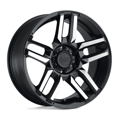 Black Rhino Hard Alloys MESA Matte Black W/ Machined Face 18x9 +12 6X139.7 112.1