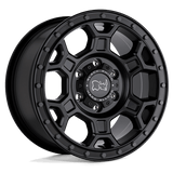 Black Rhino Hard Alloys MIDHILL Matte Black W/ Gunmetal Bolts 16x8 +45 5X130 78.1