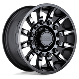 Black Rhino Hard Alloys MISSION Matte Black W/ Machined Tinted Spokes 20x11.5 -44 8X180 125.1