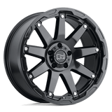 Black Rhino Hard Alloys OCEANO Gloss Gun Black W/ Stainless Bolts 20x9.5 +12 6X139.7 112.1