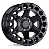 Black Rhino Hard Alloys ODESSA Matte Black 17x9.5 +12 6X114.3 76.1
