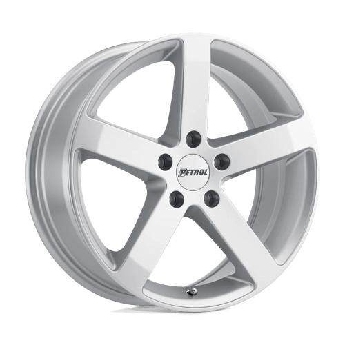 Petrol P3B Gloss Silver 17x7 +38 5X115 76.1