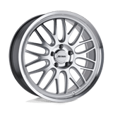 Petrol P4C Silver W/ Machined Face & Lip 20x8.5 +40 5X108 72.1
