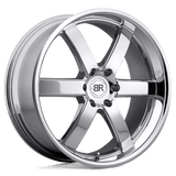 Black Rhino Hard Alloys PONDORA Chrome 20x8.5 +18 6X139.7 112