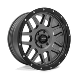 Pro Comp Alloys PA40 VERTIGO Dark Gray W/ Black Lip 17x9 -6 6X139.7 108