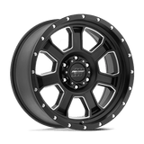 Pro Comp Alloys PA43 SLEDGE Satin Black Milled 20x9 +0 5X150 110