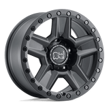 Black Rhino Hard Alloys RAVINE Matte Black 17x8.5 +12 6X135 87.1