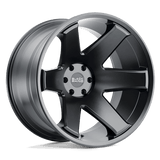 Black Rhino Hard Alloys RAZE Matte Black 24x14 -76 8X180 125.1