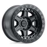 Black Rhino Hard Alloys RENO Matte Black W/ Brass Bolts 17x9 +0 6X135 87.1