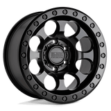 Black Rhino Hard Alloys RIOT Matte Black 17x8.5 +0 6X135 87.1
