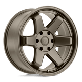 Black Rhino Hard Alloys ROKU Matte Bronze 17x9.5 -18 6X139.7 112