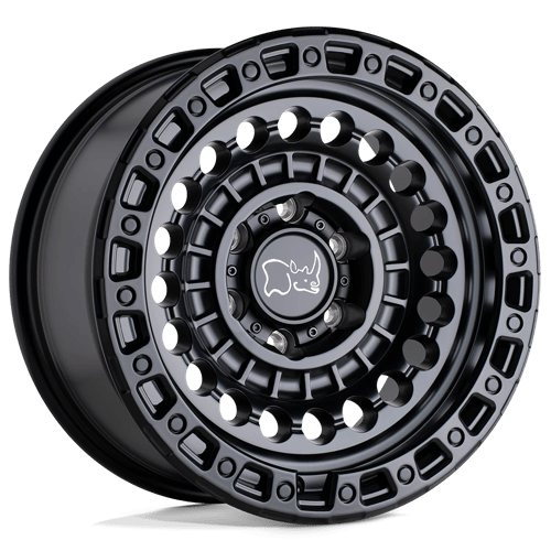 Black Rhino Hard Alloys SENTINEL Matte Black 17x8.5 -10 6X139.7 112.1