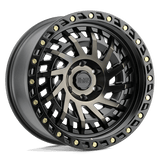 Black Rhino Hard Alloys SHREDDER Matte Black W/ Machined Dark Tint 17x9 +0 6X135 87.1