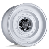 Black Rhino Hard Alloys SOLID Gloss White 17x9.5 -12 6X139.7 112.1