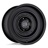 Black Rhino Hard Alloys SOLID Matte Black 17x9.5 -18 5X127 71.6