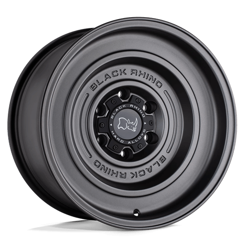 Black Rhino Hard Alloys SOLID Matte Gun Black 17x9.5 -12 6X139.7 112.1
