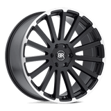 Black Rhino Hard Alloys SPEAR Matte Black W/ Matte Machined Edge 20x9 +30 6X135 87.1