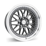 ESR SR01 GUNMETAL/MACHINE LIP 18x9.5 +22 5X120 72.6