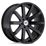 Black Rhino Hard Alloys TRAVERSE Matte Black 20x9 +15 6X139.7 112