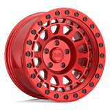 Black Rhino Hard Alloys PRIMM Candy Red W/ Black Bolts 17x9 -18 5X127 71.6