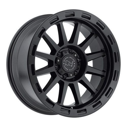 Black Rhino Hard Alloys REVOLUTION Matte Black 22x10 -23 5X127 71.6