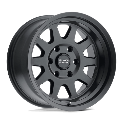 Black Rhino Hard Alloys STADIUM Matte Black 16x8 +45 5X160 65.1